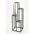 Greengrass 47.25 in. 4 Tier Cast-Iron Plant Stand GR1842411